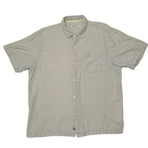 Tommy Bahama 100% Silk Camp Shirt, size Large EUC